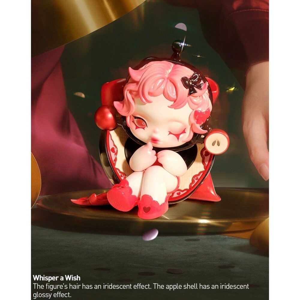 Pop Mart Apple of My Eye Series Figure - Whisper a Wishes (Skullpanda)